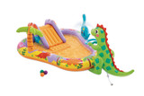 Bazen za dječje vodeno igralište 201x157x69 cm tobogan fontana dinosaur INTEX 56139