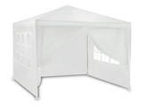 Vrtni paviljon-šator, 3x3 m, 4 stijenke, bijeli, MultiGarden