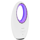 Moderni samostojeći podni ventilator bez lopatica 60W – 3 načina rada, daljinski upravljač, timer, LED rasvjeta