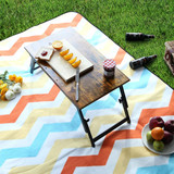 Stalak za laptop 60x35 cm – Sklopivi stolić rustikalnog stila