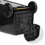 Set od 2 kante za smeće 2x120L crno-smeđe miješani otpad BIO s gumenim kotačima