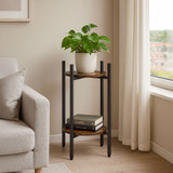 Stojeći stalak za biljke za cvijeće, ukrasi, 2 razine, Loft ModernHome