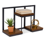 Zidni stalak za biljke, viseća polica za cvijeće, ukrasi, 3 razine, Loft ModernHome