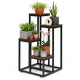 Stojeći stalak za biljke za cvijeće s 4 police, Loft ModernHome