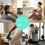 Ručni vibrirajući masažer za tijelo s 5 glavama 20W ModernHome