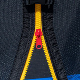 Vrtni trampolin s vanjskom zaštitnom mrežom 2,4 m 244–252 cm + ljestve