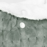 Električni grijač za stopala s daljinskim upravljačem, 10 stupnjeva grijanja, svijetlo siva, ModernHome