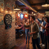 Elektronički pikado LCD 42 cm 27 igara set s 12 pikada