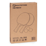 Set za stolni tenis 2 reketa za stolni tenis + 3 loptice