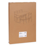 Set namještaja za blagovaonicu Stol + 4 stolice PARIS ModernHome