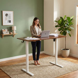 Stojeći električni stol 120x60 cm, podešavanje visine 72–117 cm, ModernHome