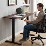 Stojeći električni stol 120x60 cm, podešavanje visine 72–117 cm, ModernHome