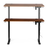 Stojeći električni stol 120x60 cm, podešavanje visine 72–117 cm, ModernHome
