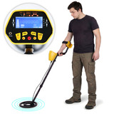 Detektor metala s 3 načina rada za detekciju zlata, srebra i kovanica, precizno određivanje, LCD zaslon