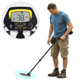 Detektor metala s 3 načina rada za detekciju zlata, srebra i kovanica, LCD zaslon