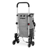 Sklopiva kolica za kupovinu s torbom 30 litara s trostrukim kotačima i termalnim džepom ModernHome