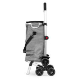 Sklopiva kolica za kupovinu s torbom 30 litara s trostrukim kotačima i termalnim džepom ModernHome