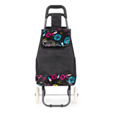 Kolica za kupovinu s torbom 30 litara, sklopivo sjedalo, veliki kotači, ModernHome