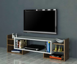 TV jedinica Sema - Bijela, Orah