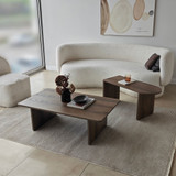 Set stolića za kavu Pariz - bronca, orah