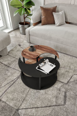 Set stolića za kavu Yi Yang2L 70 - Orah