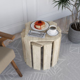 Stol za gniježđenje (3 komada) Azra - Travertin