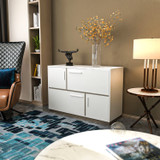 Konzola Kobile - Bijele, Sive