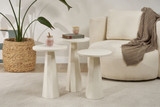 Set pomoćnih stolića Lilyum (57 + 52 + 47) - Bijela