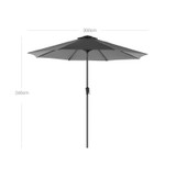 Vrtni suncobran GPU30GYV1