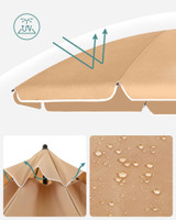 Suncobran za plažu GPU60BR