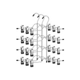Metalna vješalica CRI042BK