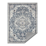 TAR032G01 Vintage tepih 120×170 cm Golublje siva TAR032G01