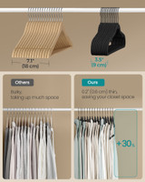 Vješalica od baršuna CRF021B02