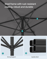 Vrtni suncobran GPU048G01