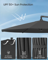 Vrtni suncobran GPU116G01