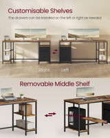 Računalni stol LWD105K01