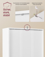 Polica za knjige LBC402W01