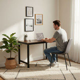 Računalni stol, školski stol 120x60 cm, tamni orah, ModernHome