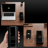 Električna pumpa za bicikl, kompresor za gume, prijenosna baterija 6000 mAh, LED svjetiljka