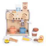 Drvena Kuhinja za Djecu 2-u-1 Barista Set sa 26 Dodaka ECOTOYS