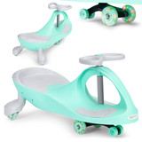 Wiggle car vozilo za jahanje sa LED točkovima zeleno ECOTOYS