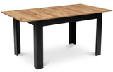 Pravokutni proširivi stol 120–160 × 80 cm za kuhinju i blagovaonicu, za 4–6 osoba, craft hrast