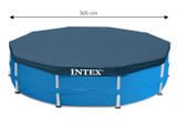 Zaštitni pokrov za bazen 305cm Intex 28030