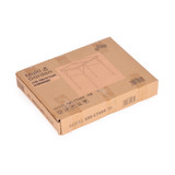 Turistički sklopivi stol 60x40 cm u koferu, starinski hrast, MultiGarden