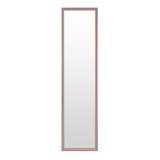 Veliki stojeći zrcalo 148 cm, aluminijski okvir, sklapivo, ModernHome