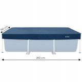 Zaštitni pokrov za frame bazen 2.6x1.6m Intex 28036