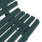 Vrtna klupa 145,5 cm plastična zelena Vrtna klupa 145,5 cm plastična zelena