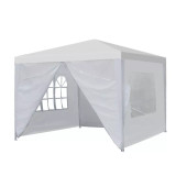 Vrtni komercijalni paviljon šator, 3x3 m, 4 zida, bijeli, MultiGarden