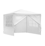 Vrtni komercijalni paviljon šator, 3x3 m, 4 zida, bijeli, MultiGarden