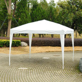 Vrtni paviljon šator 3x3 m, pop-up sjenica za vrt ili terasu, bijela, MultiGarden